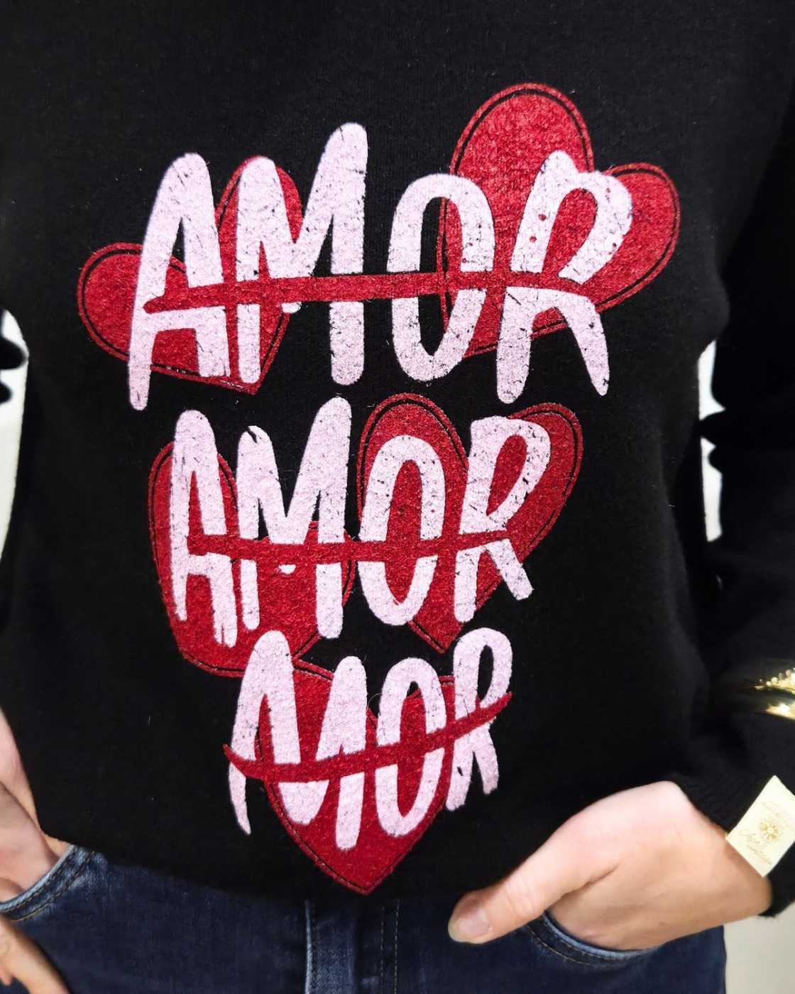 Pull femme AMOR AMOR MOR