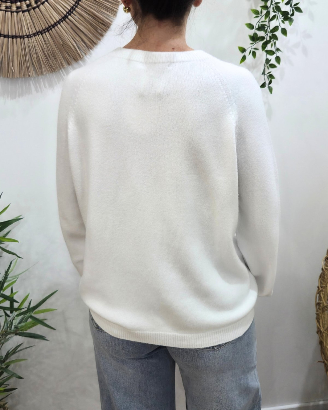 Pull femme coeur OUI MAIS NON