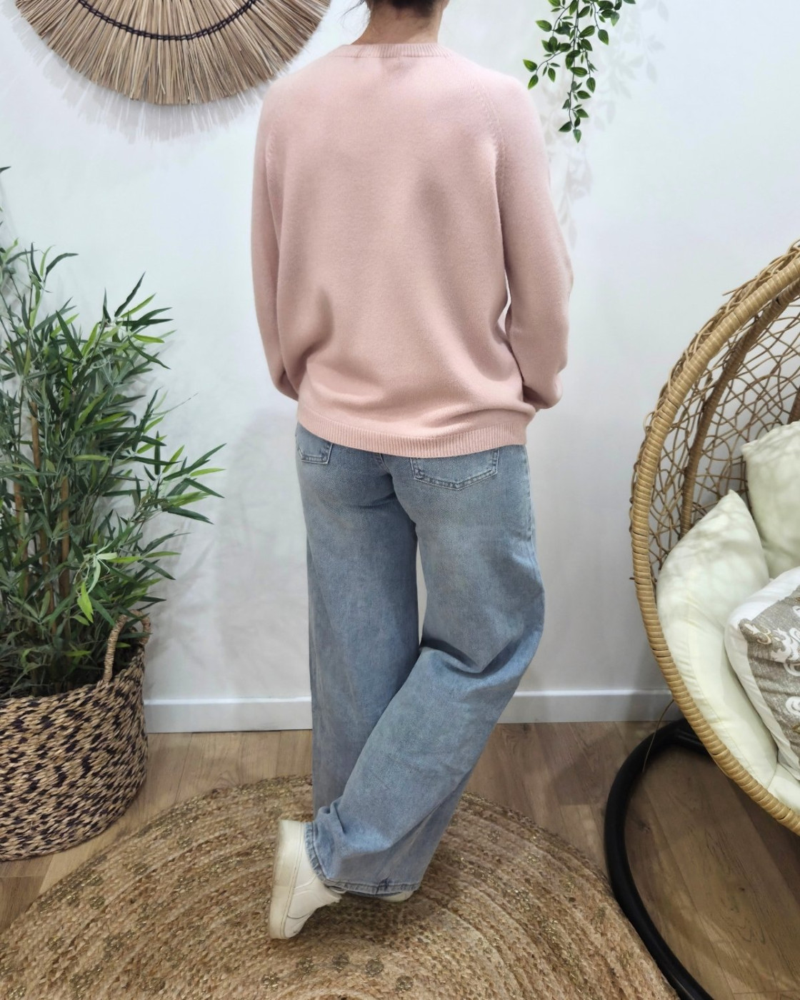 Pull femme coeur OUI MAIS NON