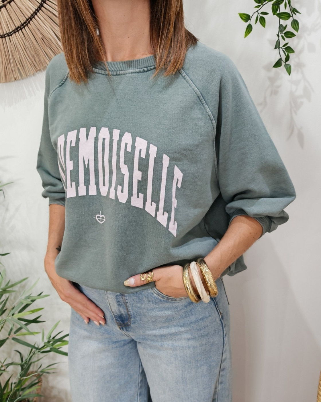 Sweat femme MADEMOISELLE