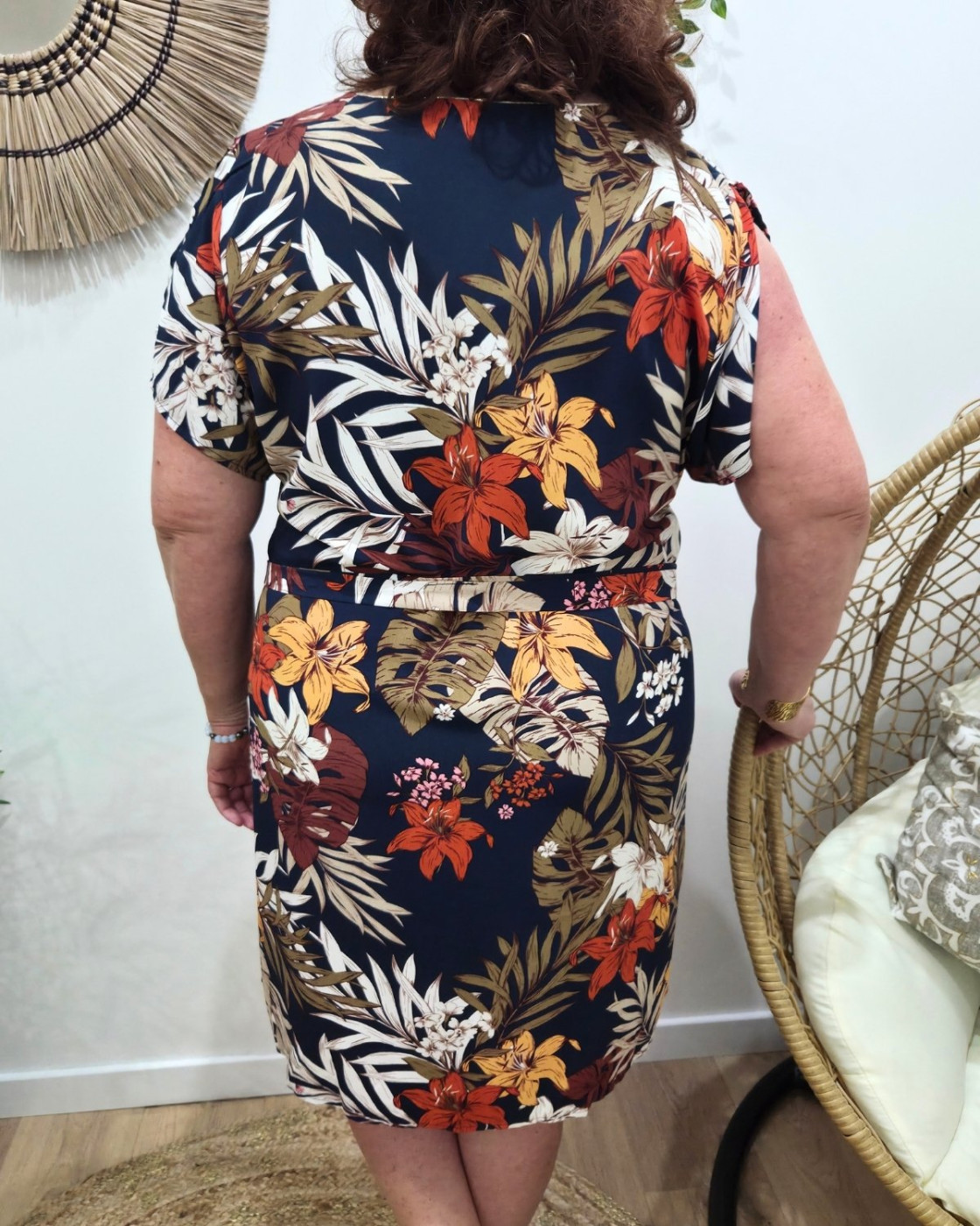 Robe femme Olivia marine