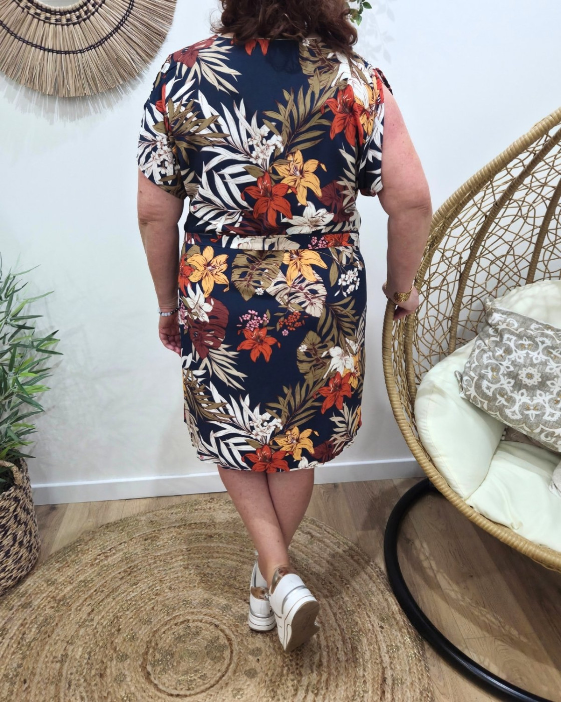 Robe femme Olivia marine