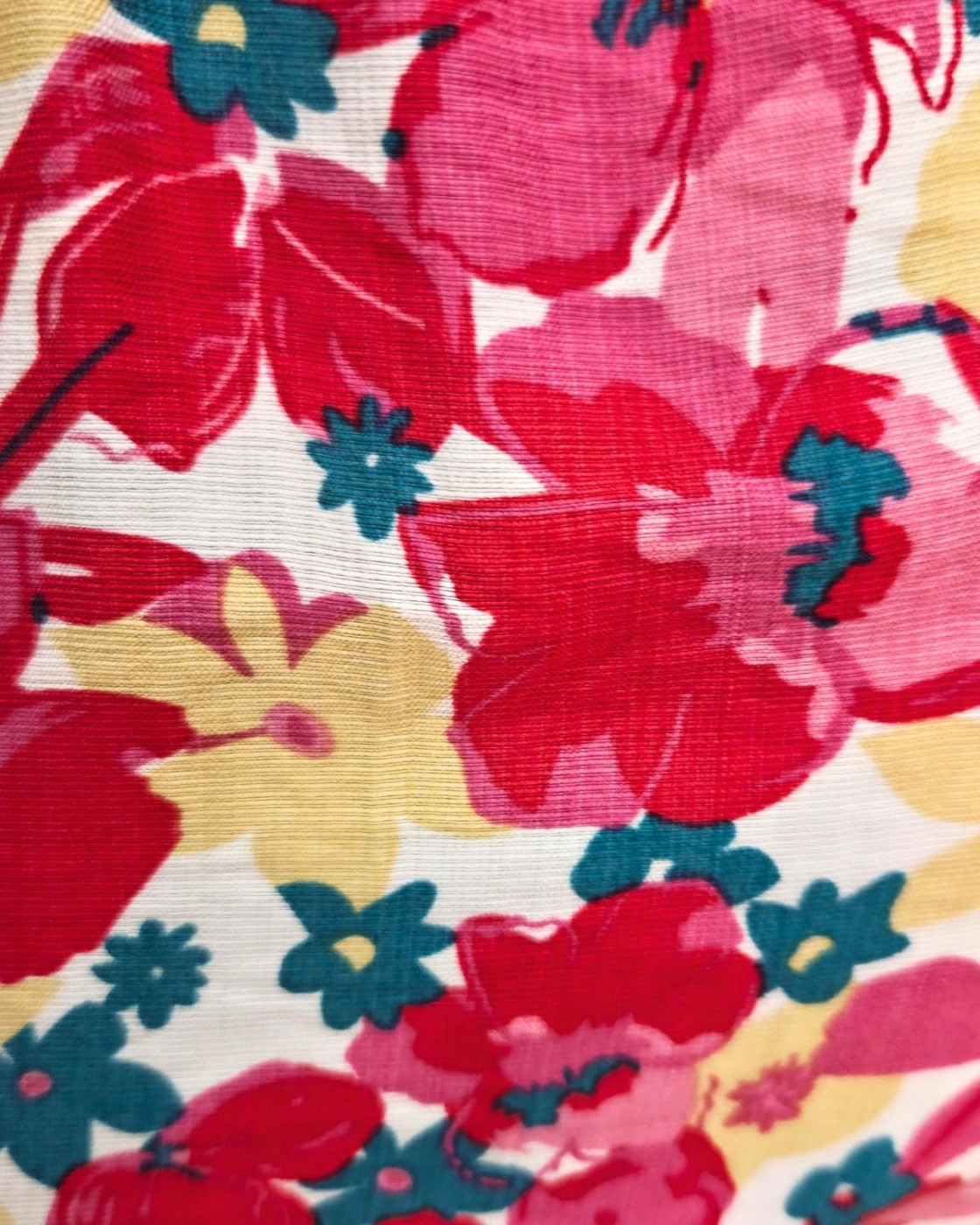  Robe longue femme à bretelles fleurs roses et jaunes Ambra
