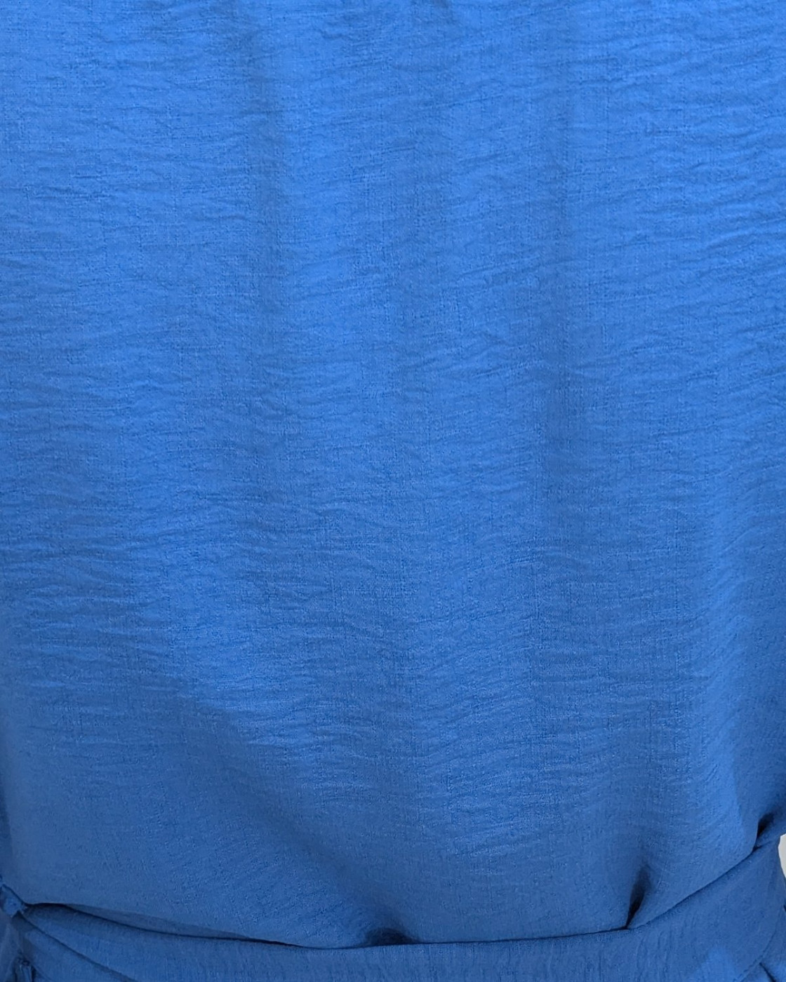  Robe femme cache coeur bleu roi nouée Ginevra