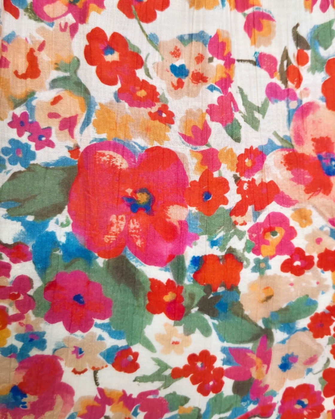  Robe longue femme fleurie multicolore Théodora