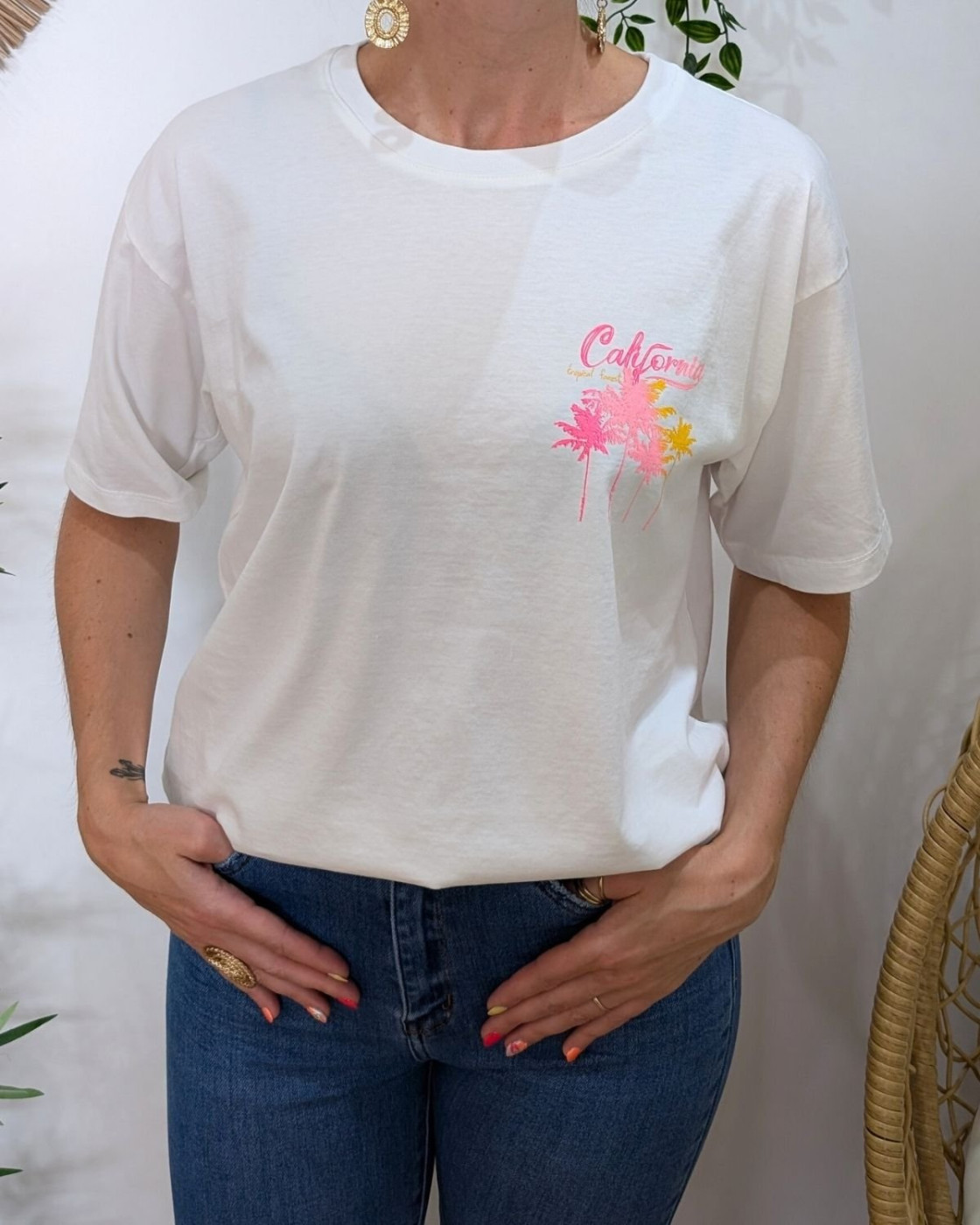 T-Shirt femme California