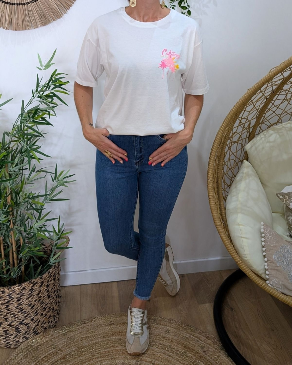 T-Shirt femme California