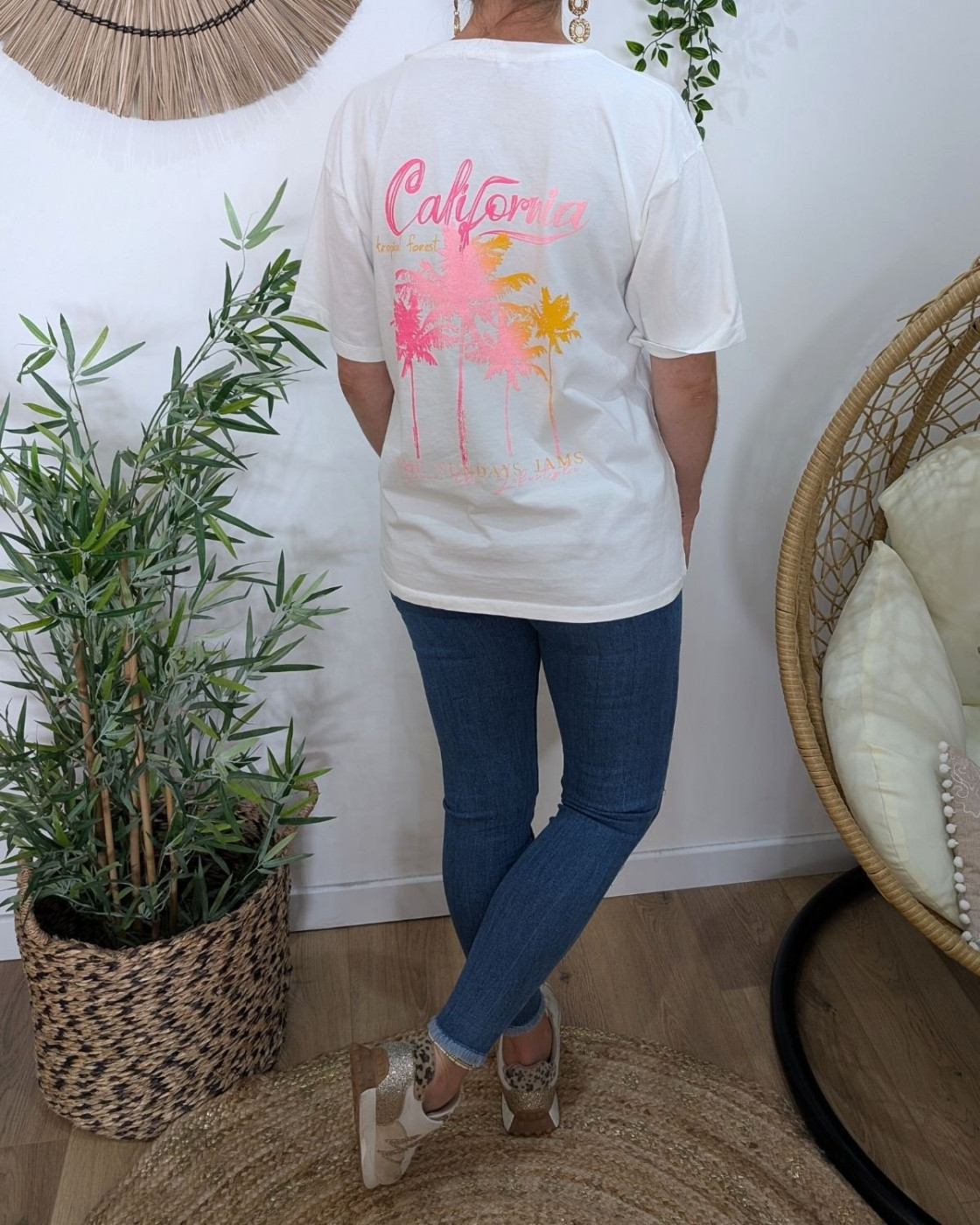 T-Shirt femme California