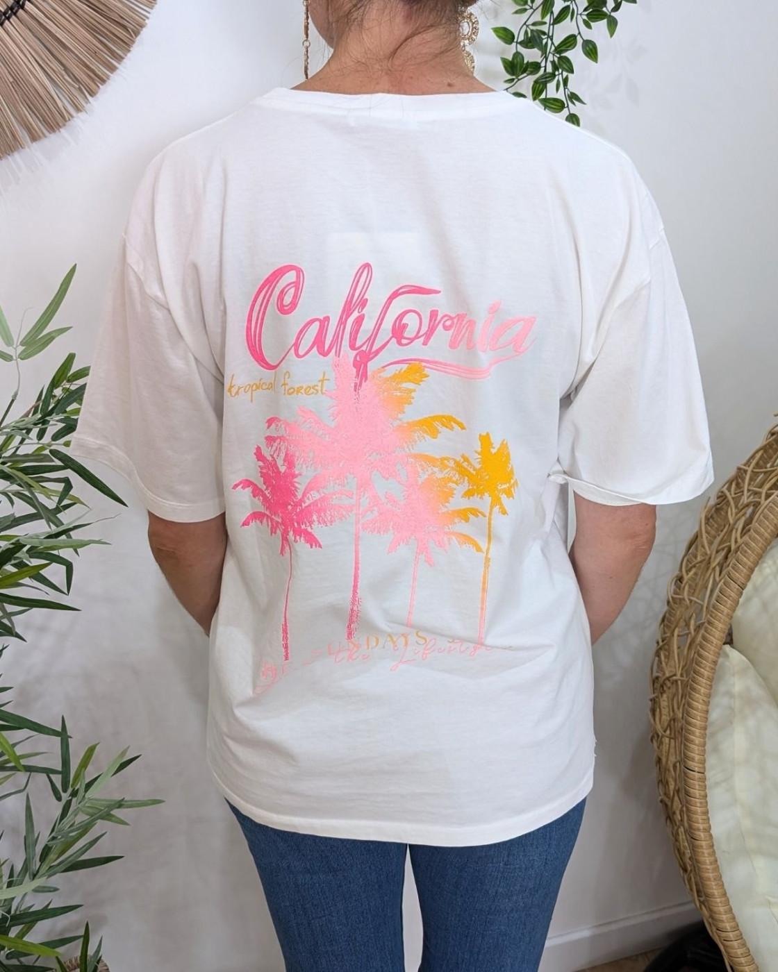 T-Shirt femme California