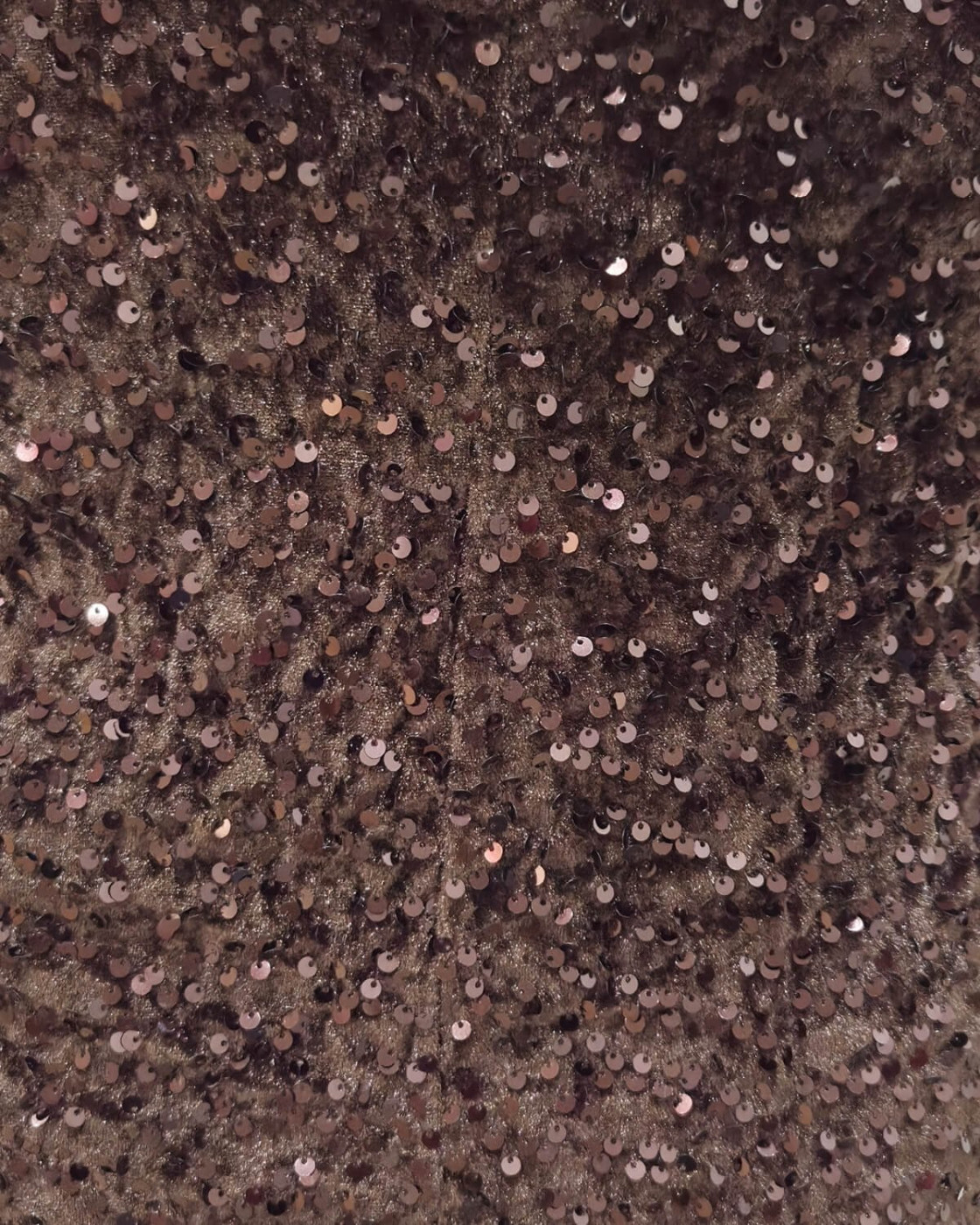 Top femme grande taille velours à sequins et dentelle