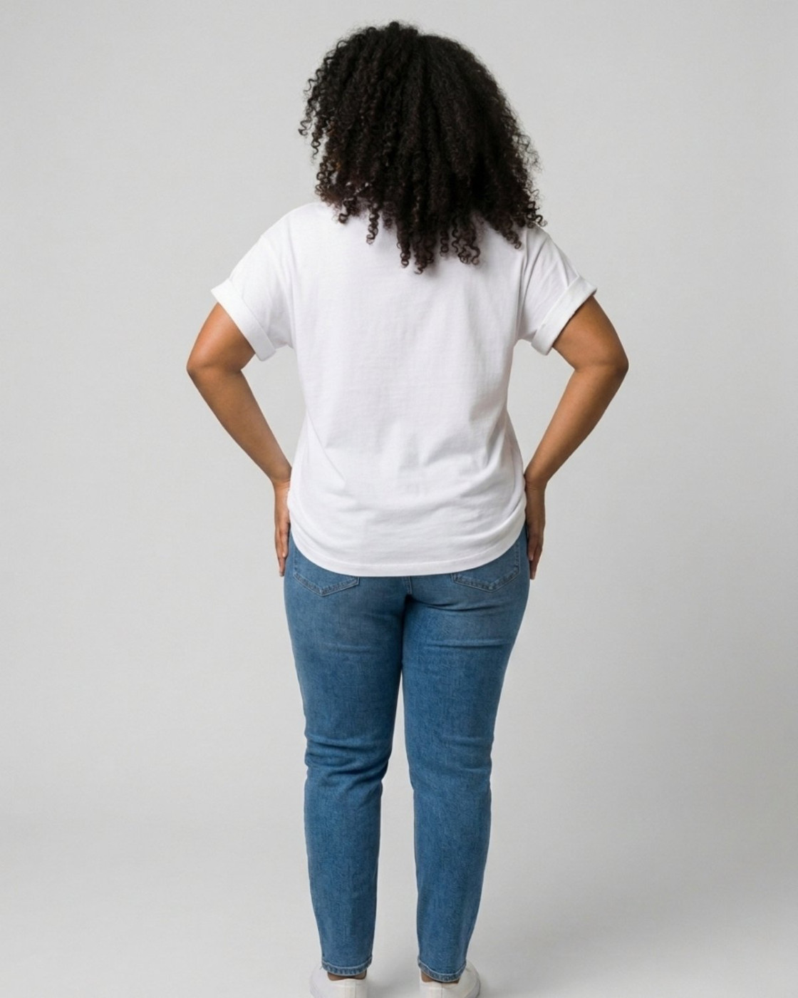 T-shirt femme col V CIAO BELLA