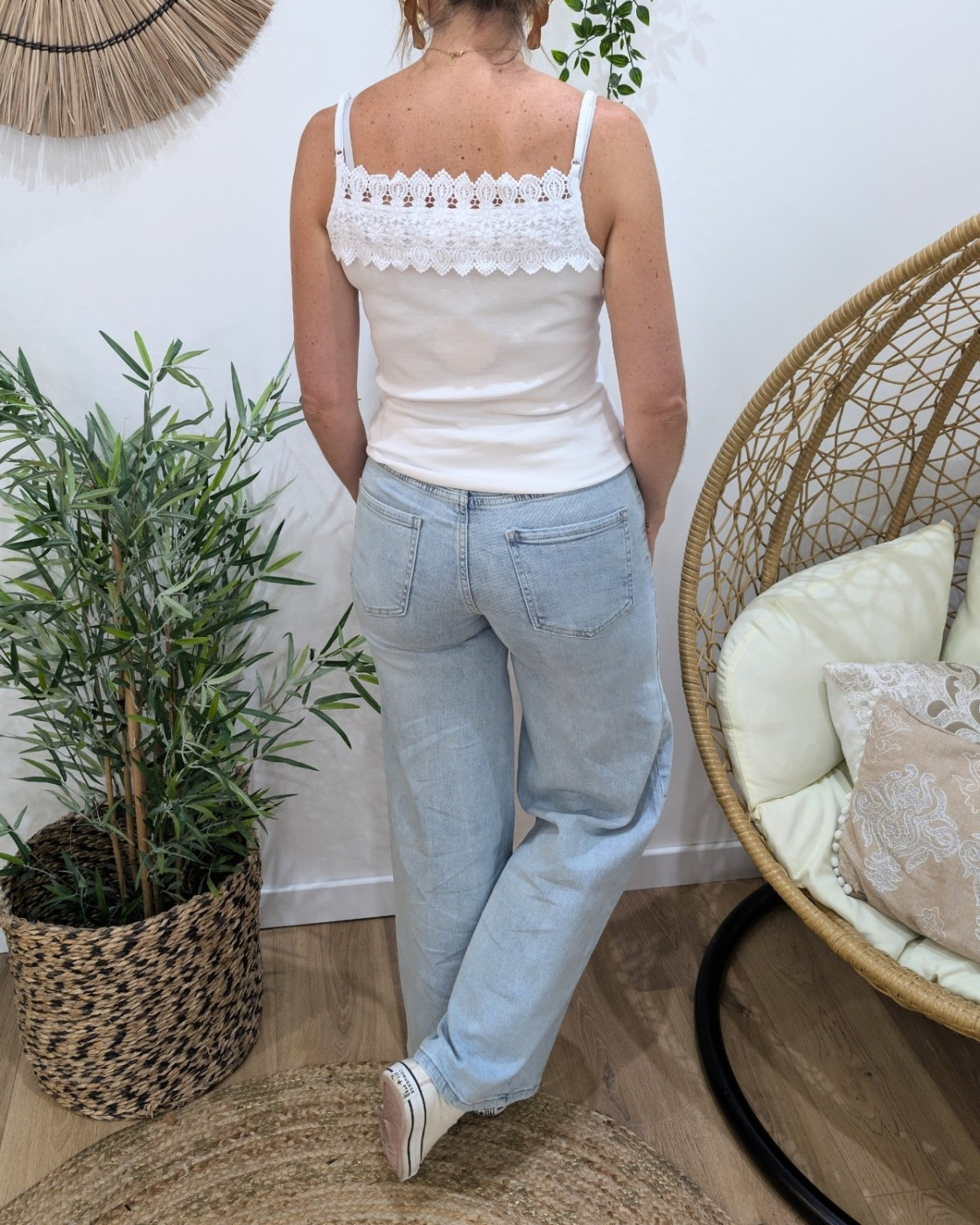 Top à bretelles femme Diane