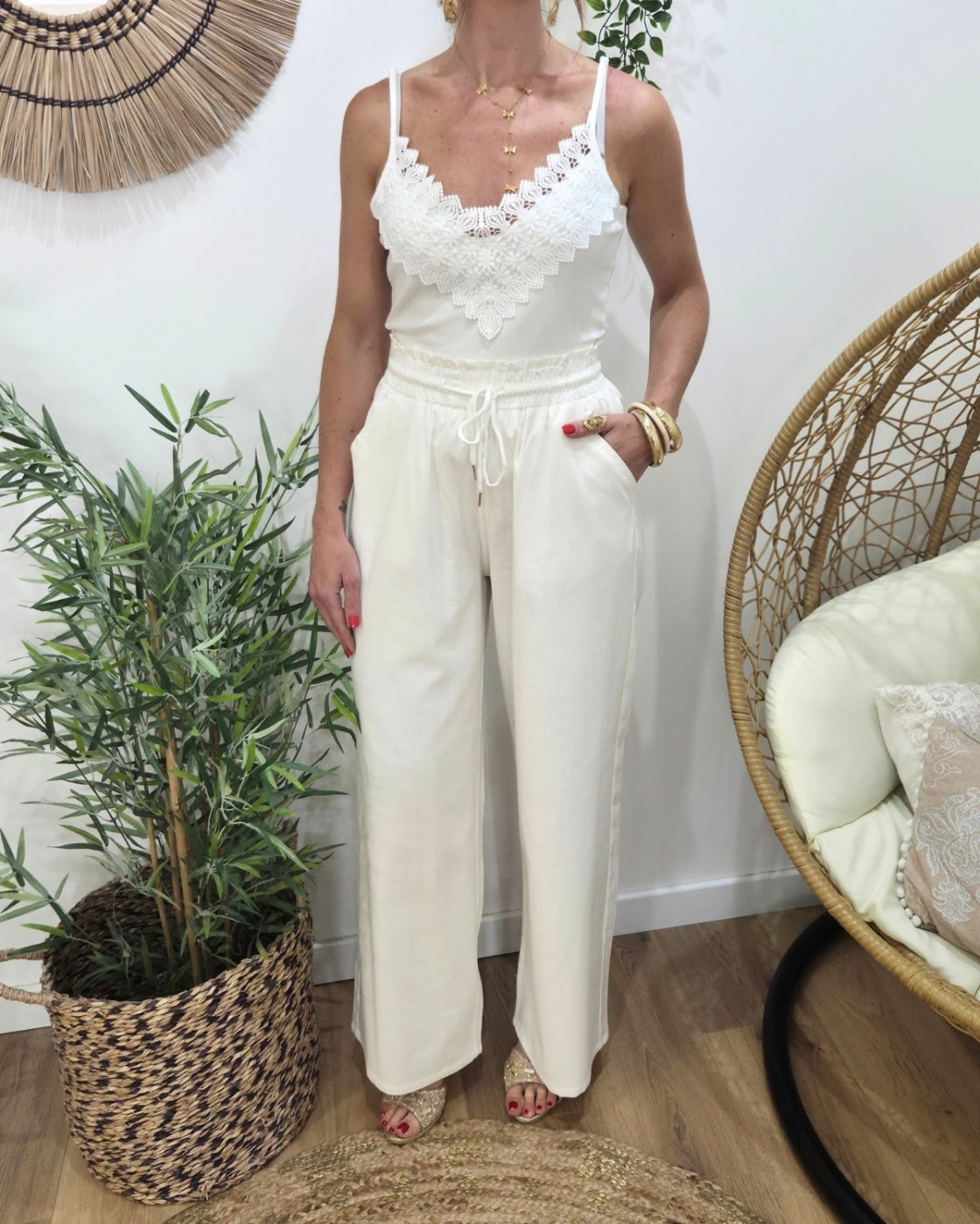 Top à bretelles femme Diane