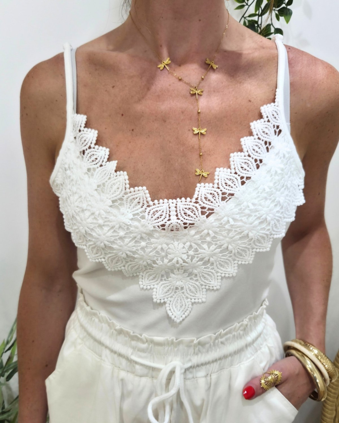 Top à bretelles femme Diane