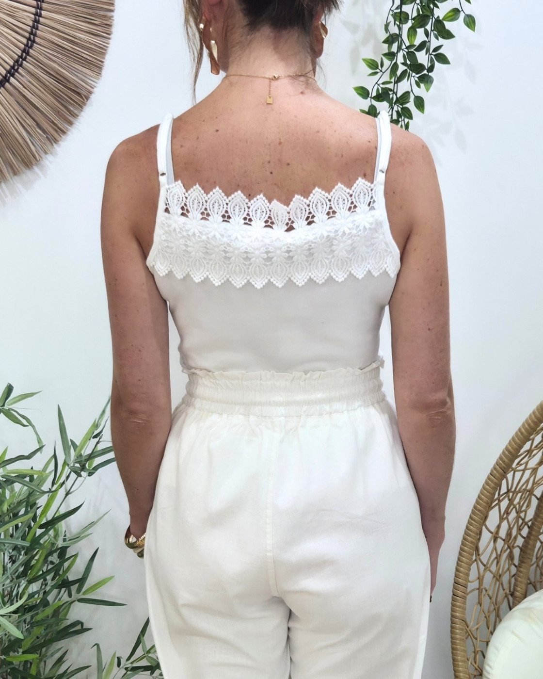 Top à bretelles femme Diane