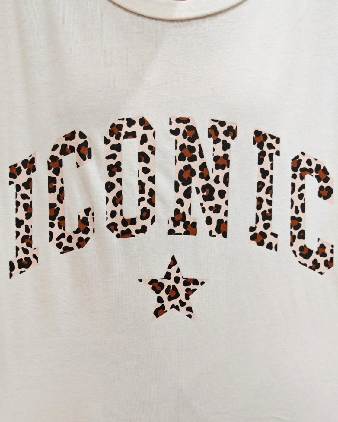 T-shirt manches longues Iconic léopard 