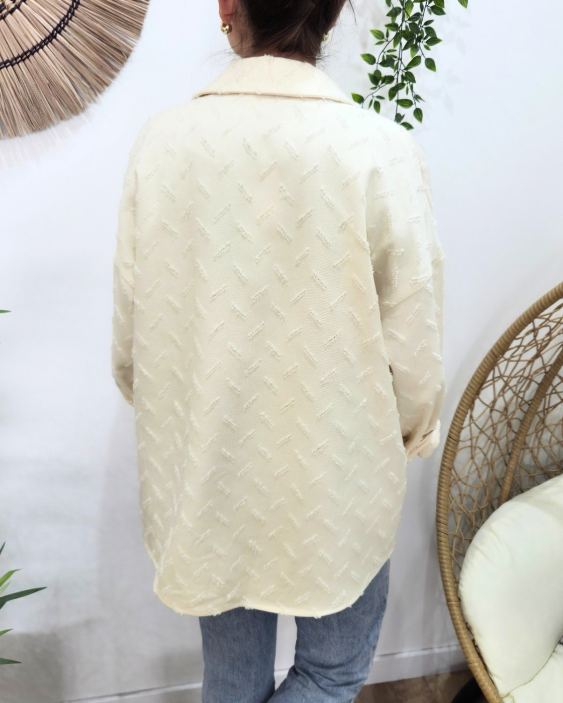 Veste femme beige Thyliane