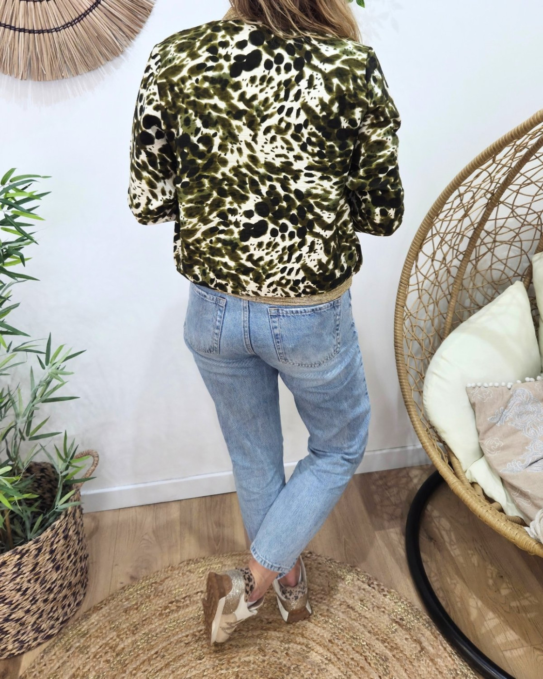 Bombers femme kaki Uliana