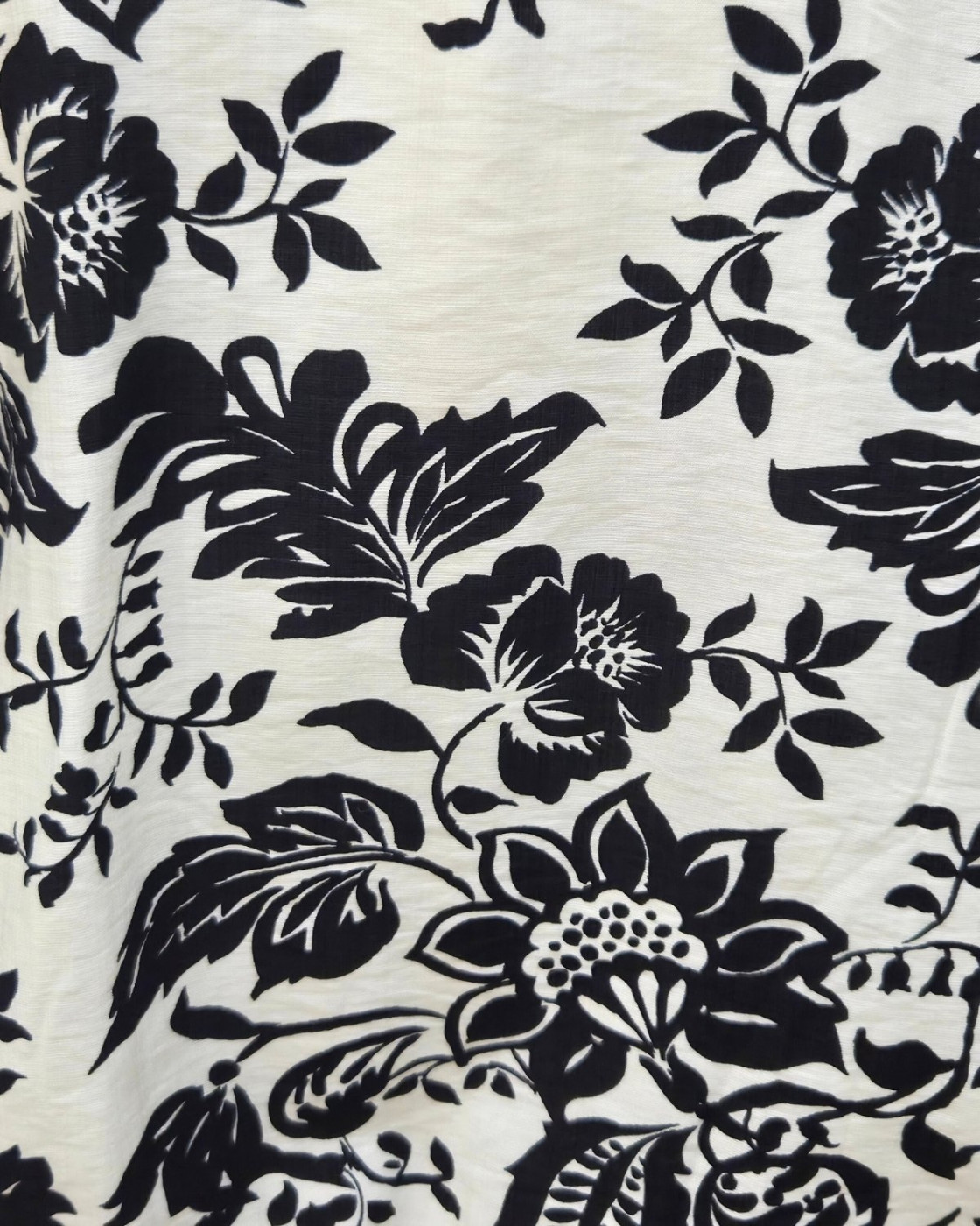 Bombers femme écru fleurs noires Paolina