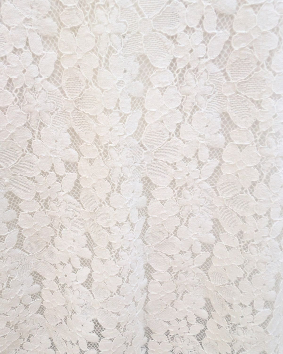 Bombers femme écru dentelle petites fleurs