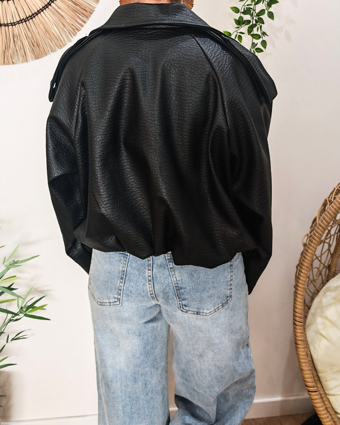 Bombers femme similicuir Viorica