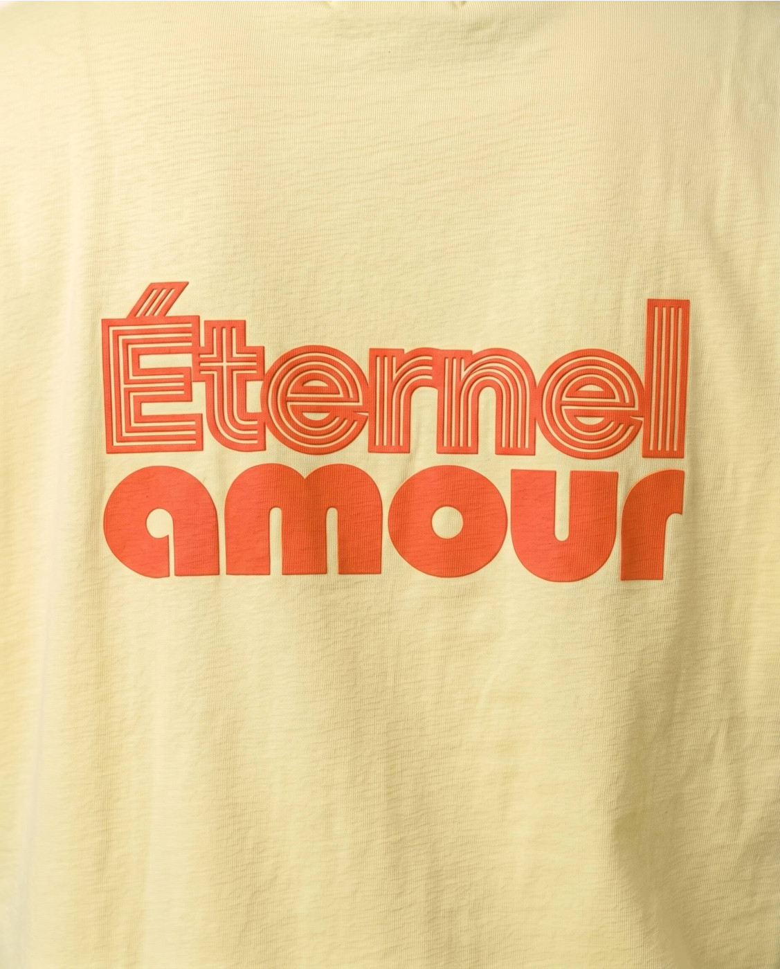 T-shirt femme col V Eternel amour
