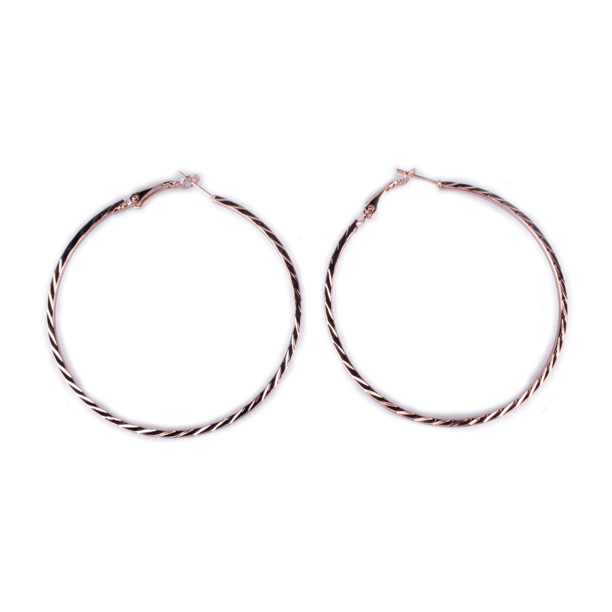Boucles d'oreilles Anneaux cuivrés Strillis