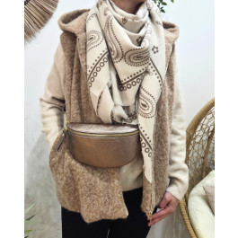 Sac banane femme irisé-Bronze