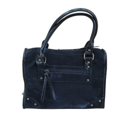 Sac à main femme bimatière Rhéa-Noir