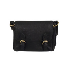 Sac à main femme bandoulière Mélusine-Noir