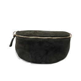 Sac banane femme suédine-Kaki