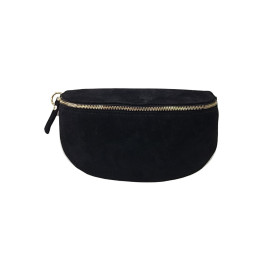 Sac banane femme suédine-Noir