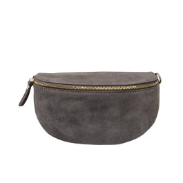 Sac banane femme suédine-Taupe