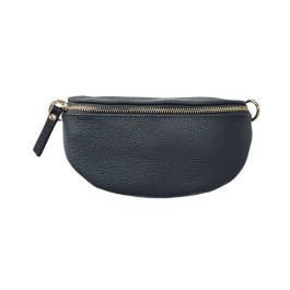 Sac banane femme effet craquelé-Vert