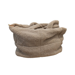 Sac cabas moumoute femme Théona-Camel