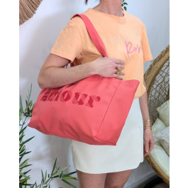 Sac Tote bag amour-Rose