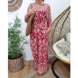 Combinaison femme Selma-Rose fuchsia