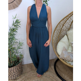 Combinaison femme Iséa-Bleu canard