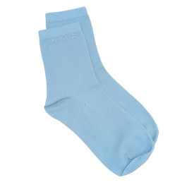 Chaussettes strass AMOUR-Vert d'eau