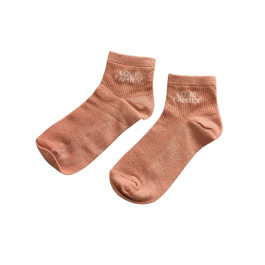 Chaussettes femme Love Family -Rose