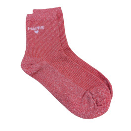 Chaussettes à paillettes Mamie-Rose