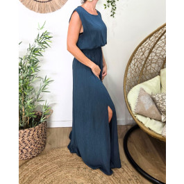 Ensemble femme Néria-Bleu canard