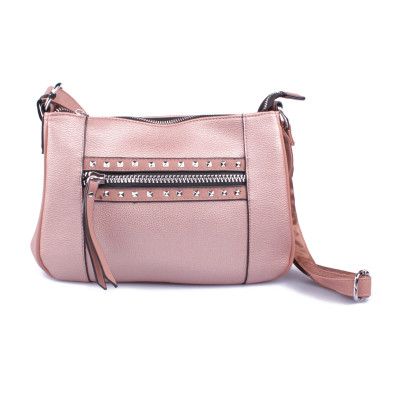 Sac à main à bandoulière cuivré rose gold Luminis