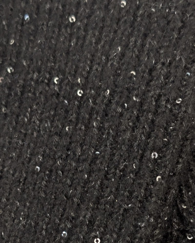 Gants mitaines 2 en 1 à sequins