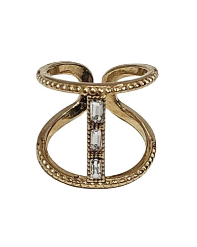 Bague hotsell strass femme