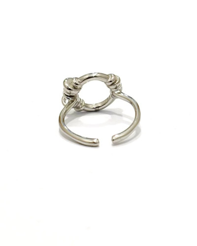 Bague femme acier argenté Jessica