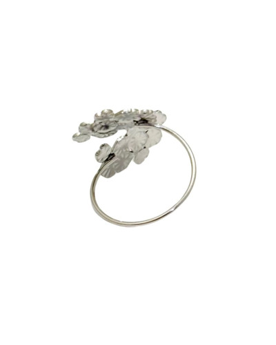 Bague femme acier argenté Mayra