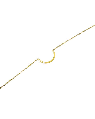 Bracelet acier doré Lazarine