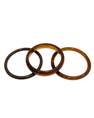 Bracelets femme résine ambre
