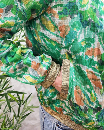 Bombers femme vert Filippa